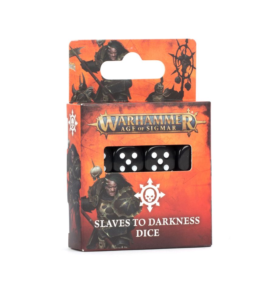 AGE OF SIGMAR: SLAVES TO DARKNESS DICE (Pre-Order)