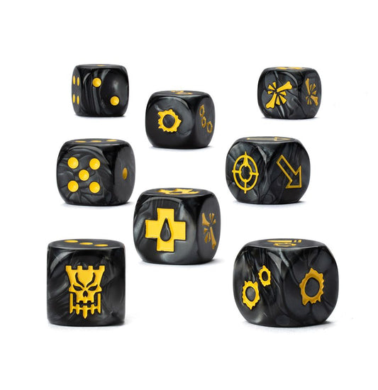 NECROMUNDA: BASTIONS OF LAW GANG DICE SET (Pre-Order)