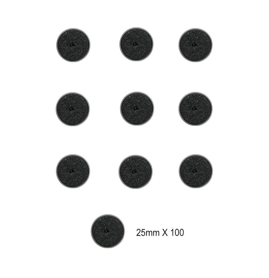 CITADEL 25MM ROUND BASES (100 Pack) (D)