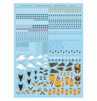 Salamanders Legion Transfer Sheet (D)