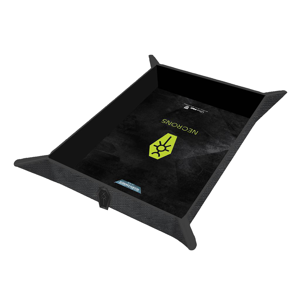 Warhammer 40,000: Necron Codex Aligned Folding Dice Tray Premium (Pre-Order)