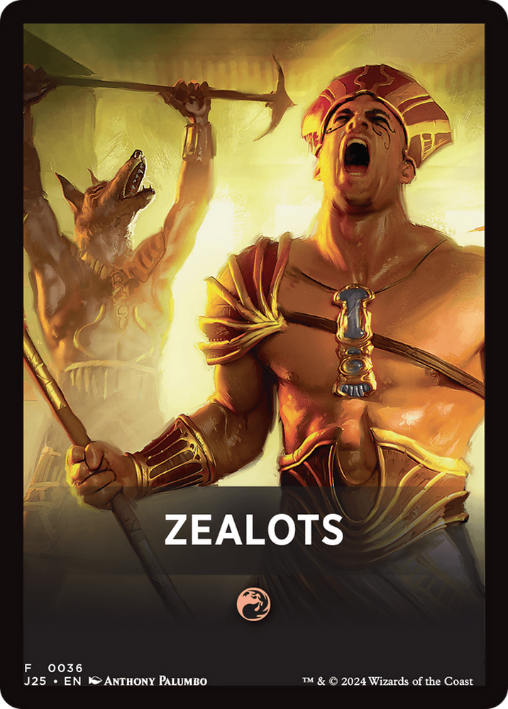 Zealots Theme Card [Foundations Jumpstart Front Cards]