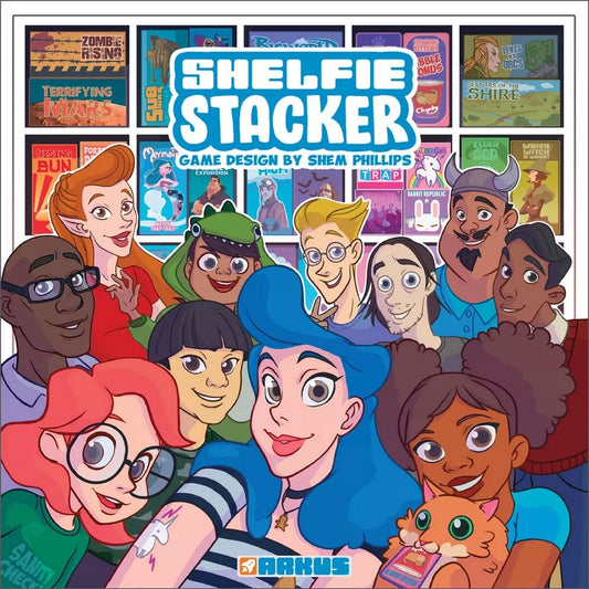 Shelfie Stacker Boardgame