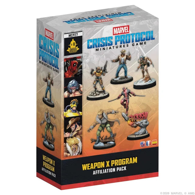Marvel: Crisis Protocol – Weapon X Affiliation Pack (Pre-Order)