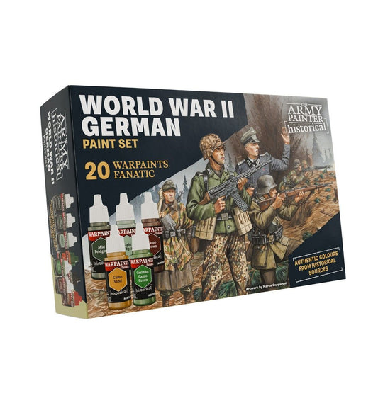 Army Painter Warpaints Fanatic: WWII German Paint Set
