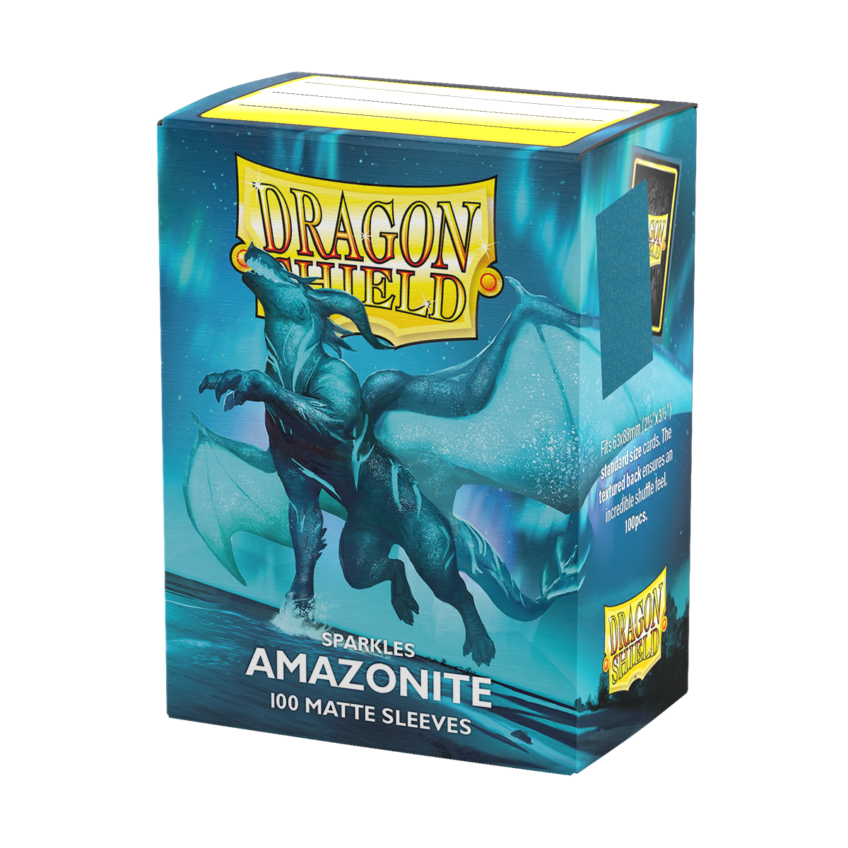 Dragon Shield – Matte Amazonite (100) Standard Size
