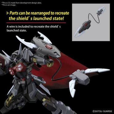 HG 1/144 Black Knight Squad Shi-ve.A Bandai Model Kit Gunpla