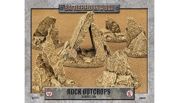 Battlefield In a Box - Essentials: Rock Outcrops - Sandstone