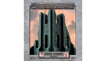 Battlefield In a Box - Gothic Battlefields: Small Corner Ruins - Malachite