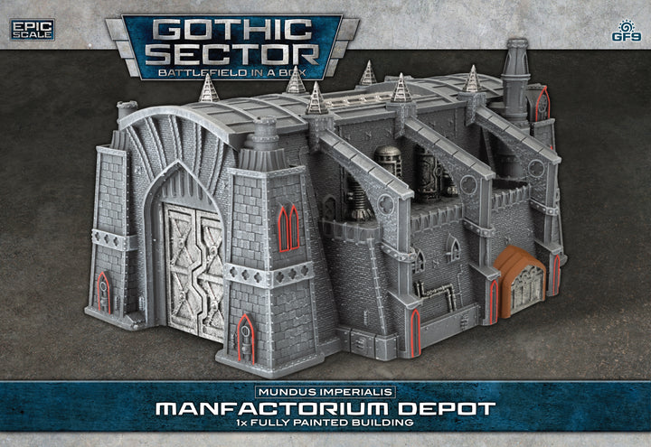 Battlefield In a Box - Mundus Imperialis - Manufactorium Depot