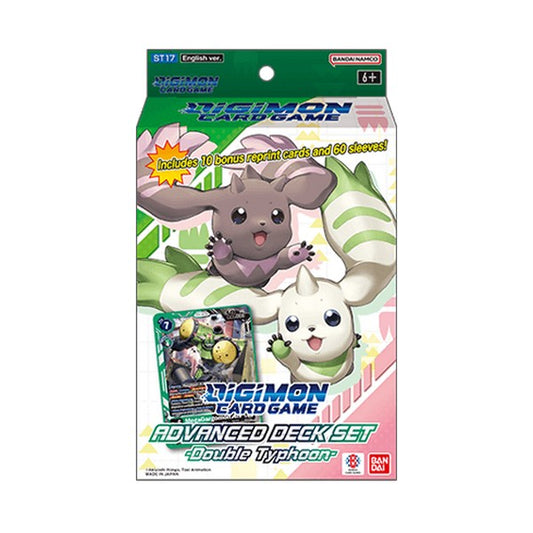 Digimon Card Game: Advanced Deck Set - Double Typhoon (ST17)