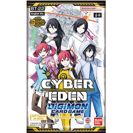 Digimon Card Game:  Booster Pack Set  Cyber Eden (BT-22)