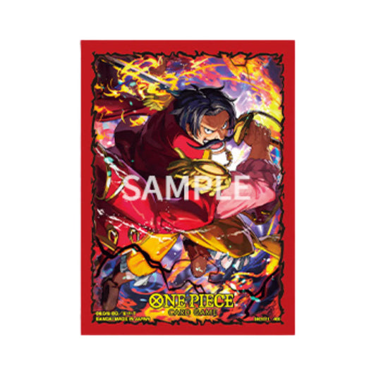 One Piece Card Game: Official Sleeve 12 (Type 3 Roger)