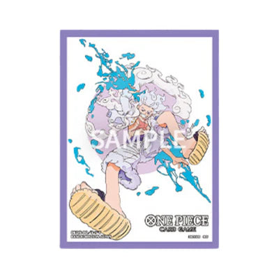 One Piece Card Game: Official Sleeve 12 (Type 1 Monkey.D.Luffy (Gear Five))