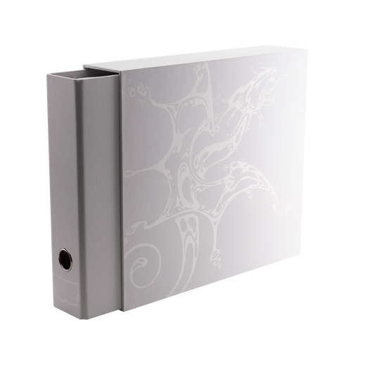 Dragon Shield Sanctuary Slipcase Binder 4-Ring - White