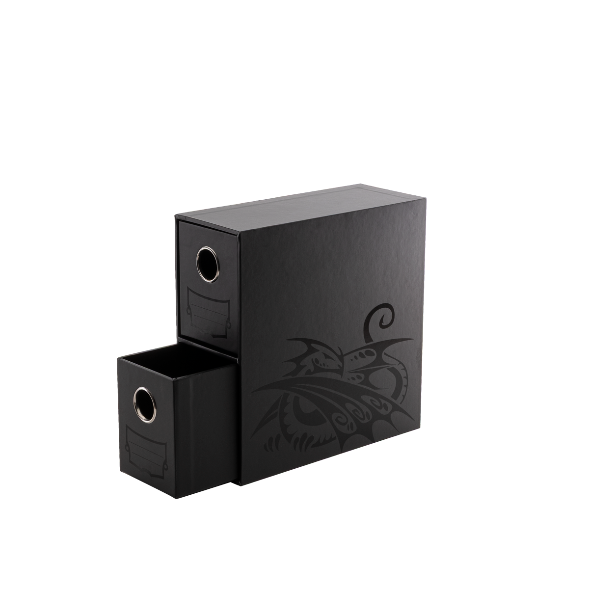 Dragon Shield Fortress Card Drawers Vertical-2 - Black
