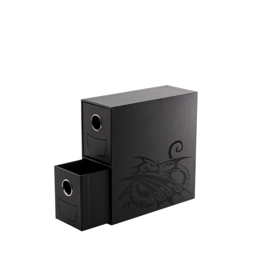 Dragon Shield Fortress Card Drawers Vertical-2 - Black