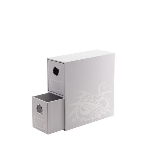 Dragon Shield Fortress Card Drawers Vertical-2 - White