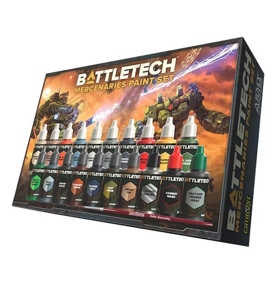 Battletech Mercenaries: Paint Set