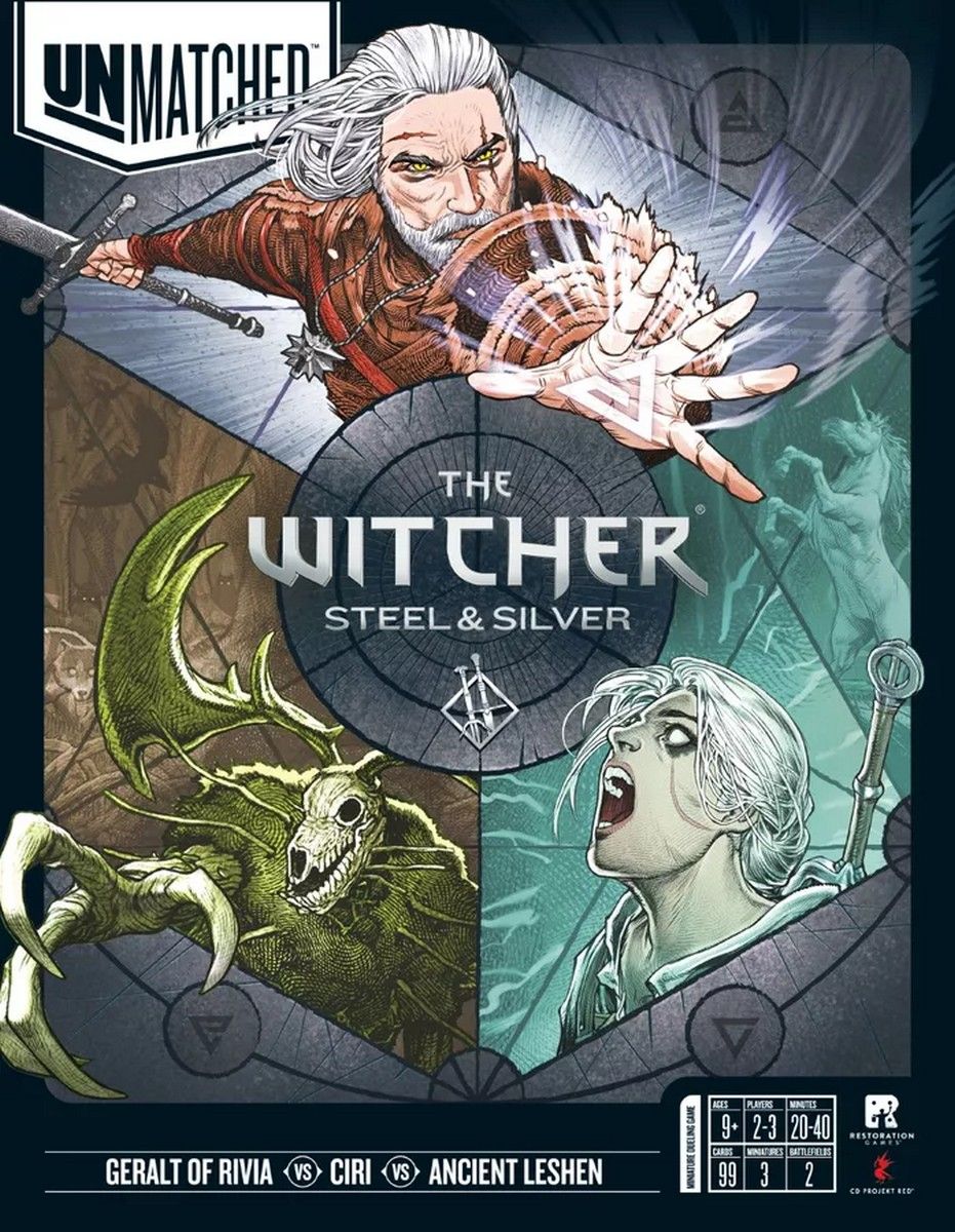 Unmatched: The Witcher - Steel & Silver Board Game