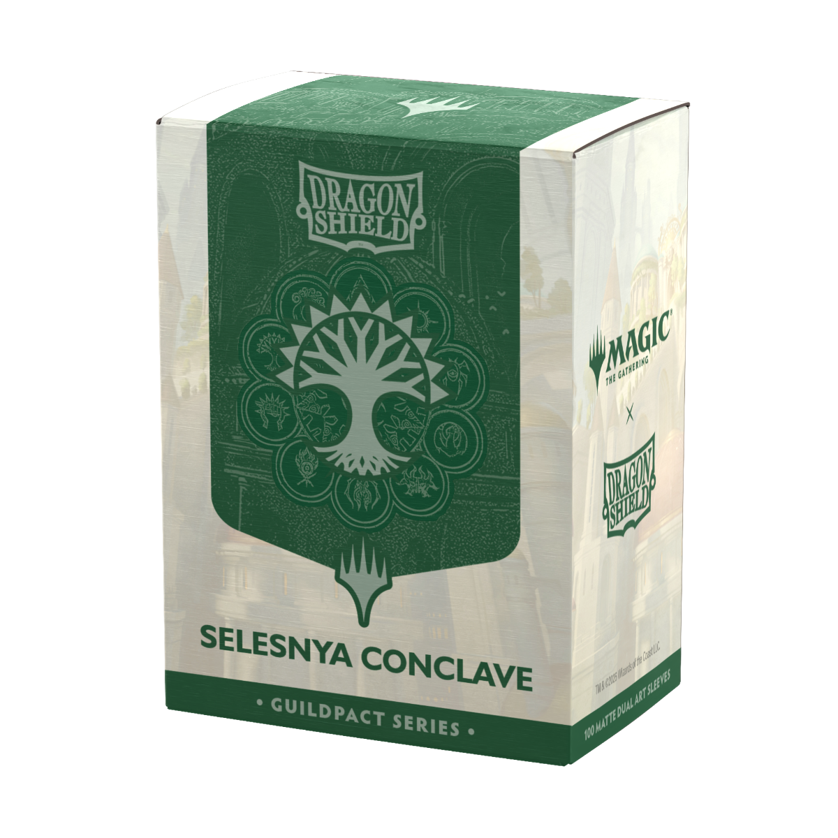 Dragon Shield – MTG Guildpact Series Brushed Art Sleeves – Selesnya Conclave
