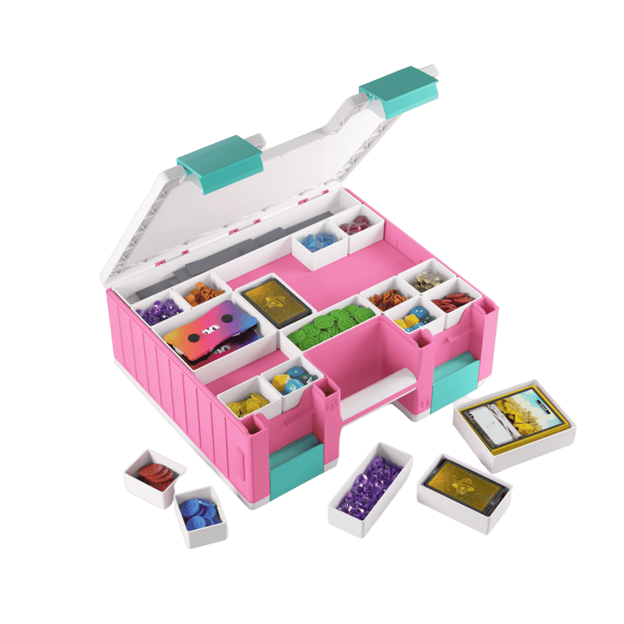 Gamegenic Game Castle Pink/White/Teal