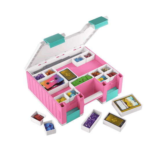 Gamegenic Game Castle Pink/White/Teal