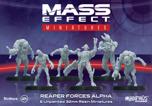 Reaper Forces Alpha - Resin Collectors Miniatures Set: Mass Effect Board Game (Pre-Order)