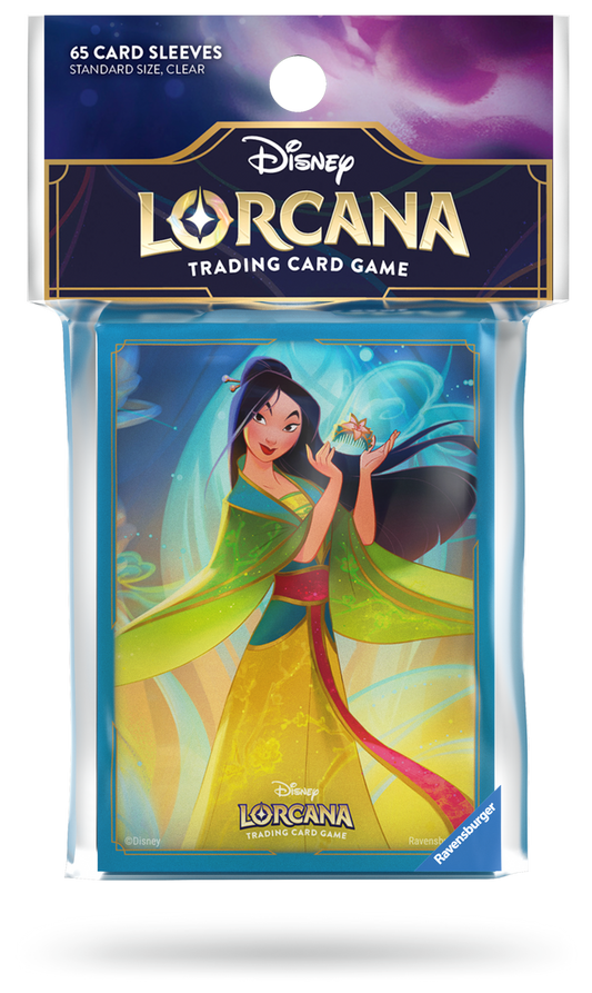 Disney Lorcana: Card Sleeves - Set 9 Mulan (65) (Pre-Order)
