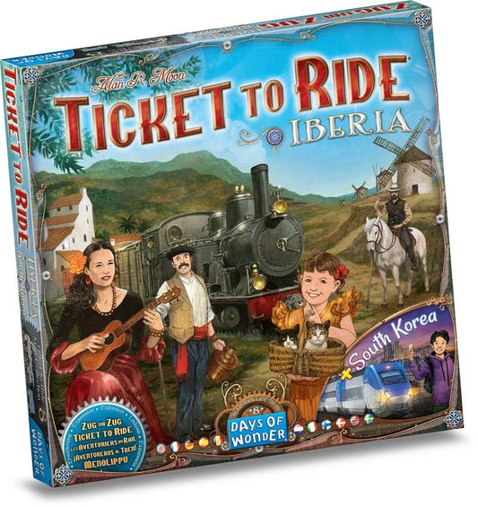 Ticket To Ride Map Collection 8: Iberia & South Korea