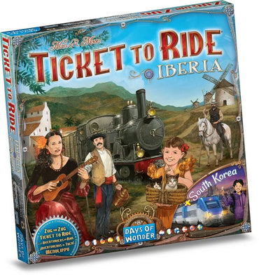 Ticket To Ride Map Collection 8: Iberia & South Korea (Pre-Order)
