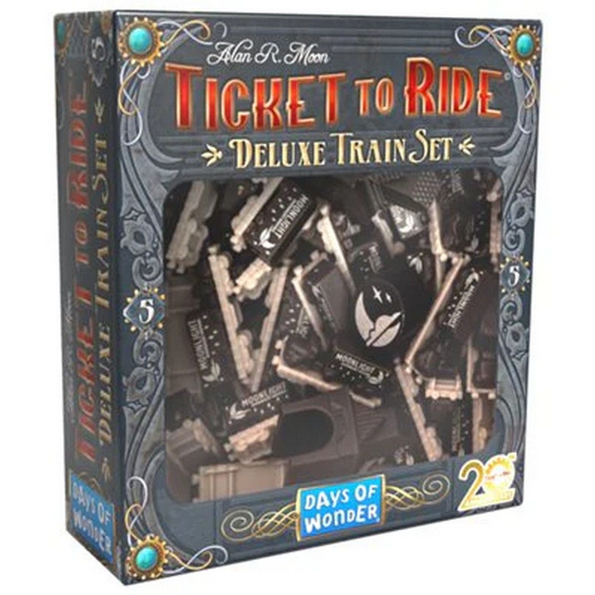 Ticket to Ride 20th Anniversary Deluxe train set BLACK