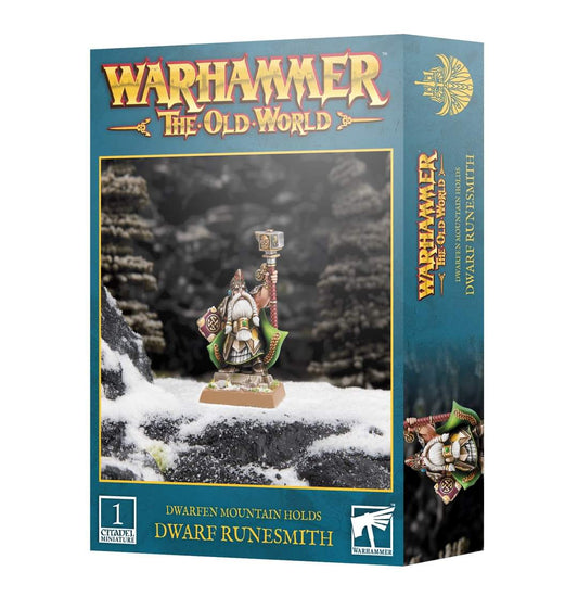 OLD WORLD DWARFEN MOUNTAIN HOLDS: DWARF RUNESMITH