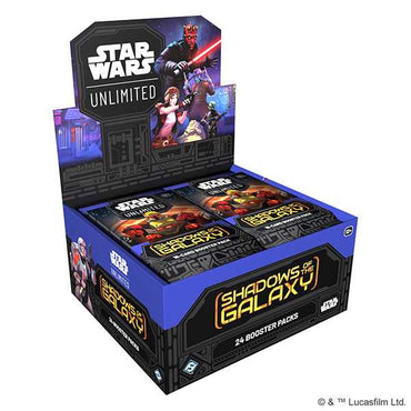 Star Wars: Unlimited Shadows of the Galaxy Booster Box (Pre-Order)