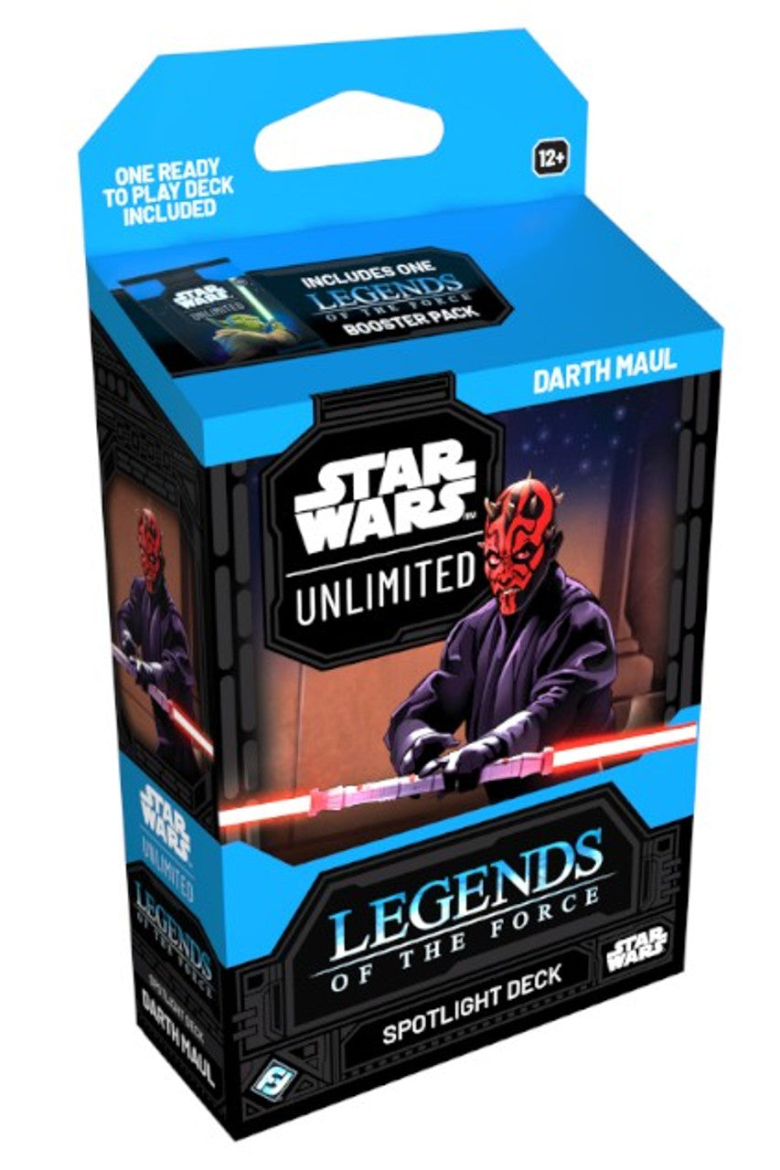 Star Wars: Unlimited Legends of the Force Spotlight Deck - Darth Maul
