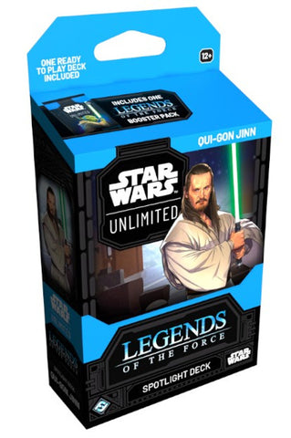 Star Wars: Unlimited Legends of the Force Spotlight Deck - Qui-Gon Jinn (Pre-Order)