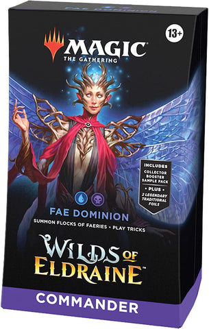 Magic the Gathering : Wilds of Eldraine Commander Deck Fae Dominion
