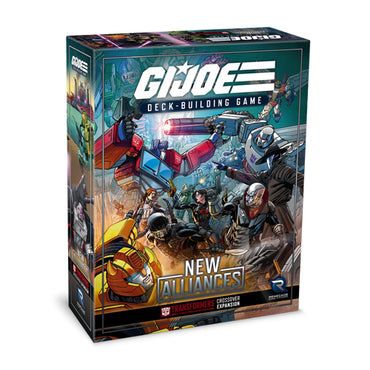 G.I. JOE Deck-Building Game New Alliances: A Transformers Crossover Expansion