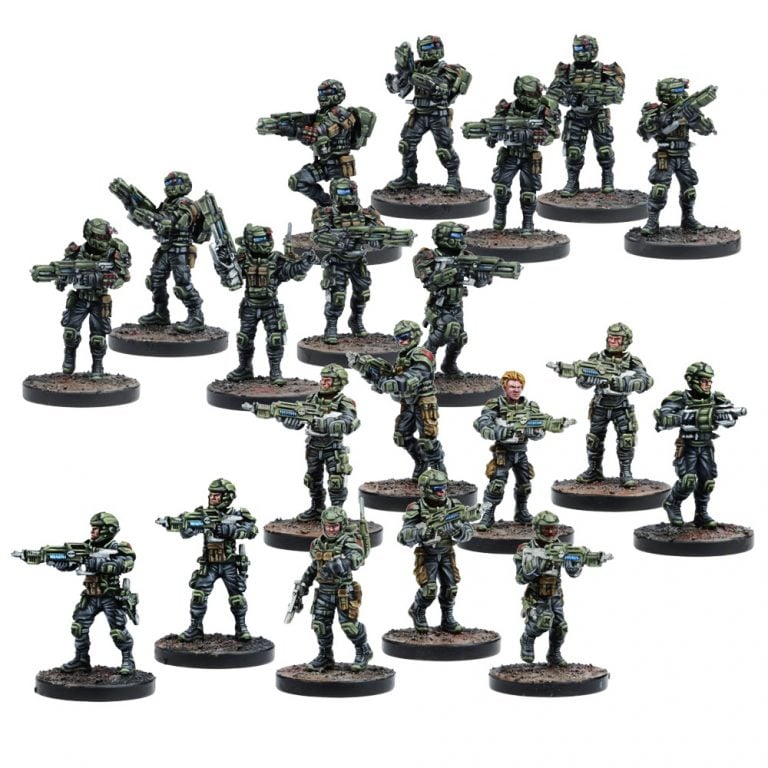 Firefight GCPS Troopers / Mazon Labs Marines
