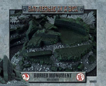 Battlefield In a Box - Gothic Battlefields: Buried Monument - Malachite