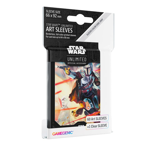Gamegenic Star Wars: Unlimited Art Sleeves Mandalorian