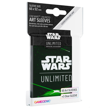 Gamegenic Star Wars: Unlimited Art Sleeves Space Green