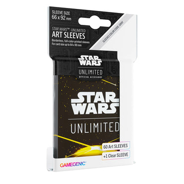 Gamegenic Star Wars: Unlimited Art Sleeves Space Yellow