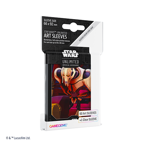 Gamegenic Star Wars: Unlimited Art Sleeves General Grievous