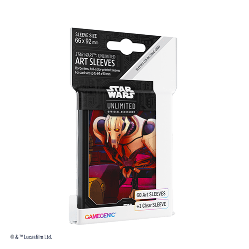 Gamegenic Star Wars: Unlimited Art Sleeves General Grievous (Pre-Order)