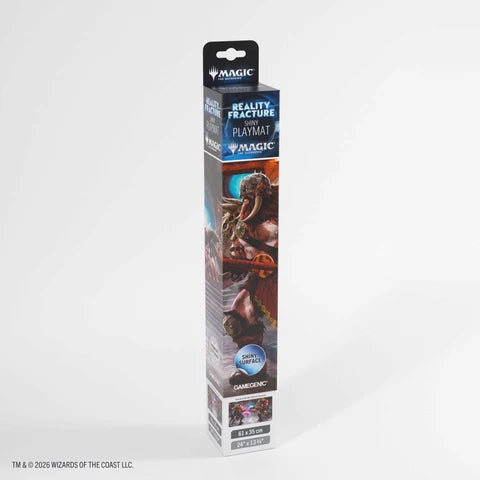 Gamegenic Magic: The Gathering Reality Fracture Shiny Playmat - Garruk of the Veil/Garruk Uncursed