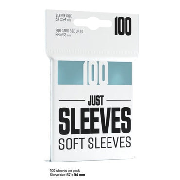 Gamegenic Just Sleeves: Soft Sleeves (100 ct.)