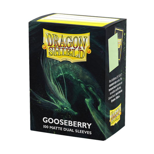 Dragon Shield Standard Size – Dual Matte – Gooseberry