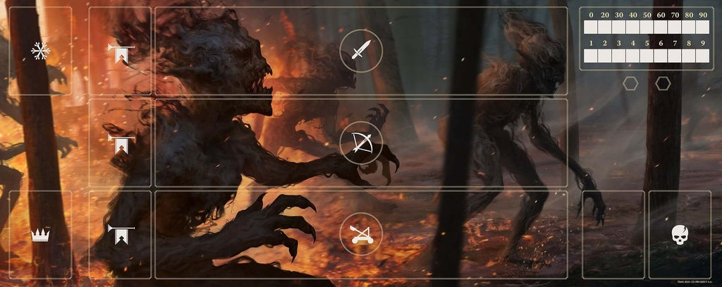 Gwent: Neoprene Play Mat - Monsters