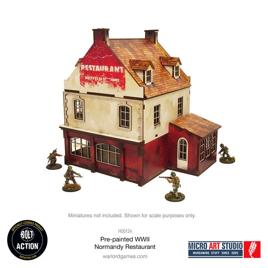 WW2 Normandy Restaurant PREPAINTED